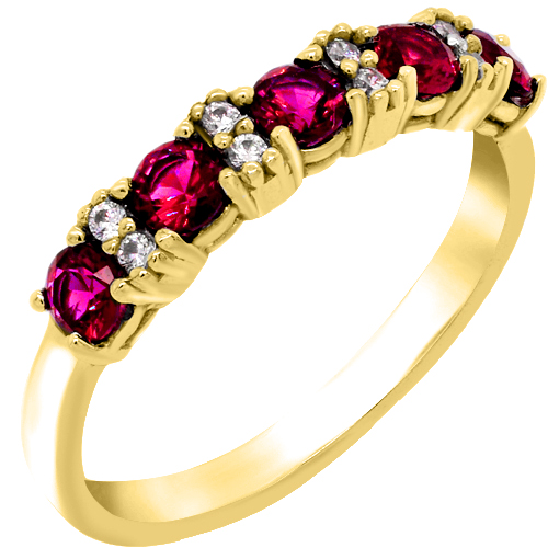 Χρυσό σειρέ δαχτυλίδι Κ14 με ζιργκόν