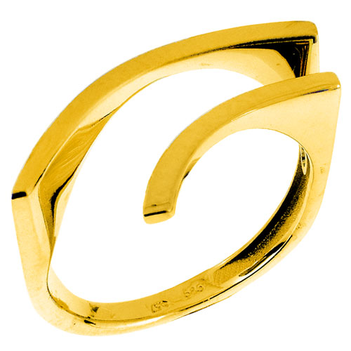 Χρυσό αρχαϊκό δαχτυλίδι Κ14