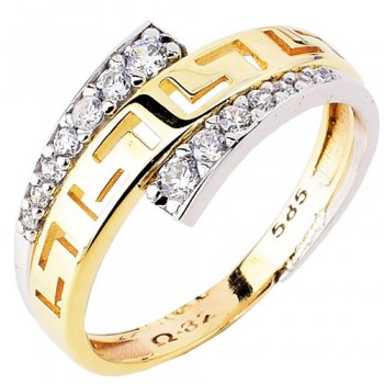 Χρυσό δαχτυλίδι μαίανδρος Κ14