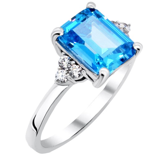 Λευκόχρυσο δαχτυλίδι Κ14 με ζιργκόν