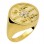 Χρυσό δαχτυλίδι κωνσταντινάτο Κ14