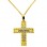 Χρυσός σταυρός Κ14 με αλυσίδα
