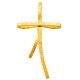Χρυσός χειροποίητος σταυρός Κ14