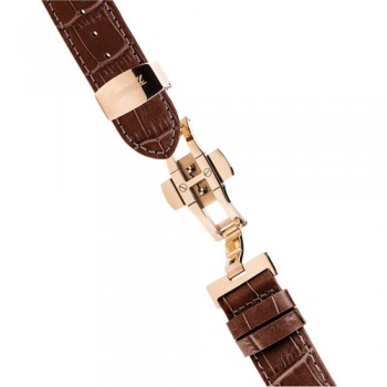 Αυτόματο ρολόι INGERSOLL MICHIGAN I01103 με καφέ λουράκι