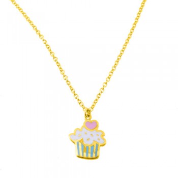 Χρυσό κολιέ Κ14