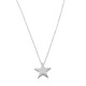 Λευκόχρυσο κολιέ αστέρι Κ14