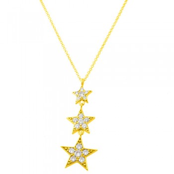 Χρυσό κολιέ Κ14 με ζιργκόν