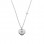 Λευκόχρυσο κολιέ καρδιά Κ14