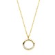 Χρυσό κολιέ κύκλος Κ14