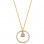 Χρυσό κολιέ κύκλος Κ14