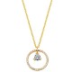Χρυσό κολιέ κύκλος Κ14