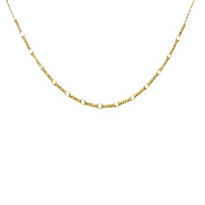 Χρυσό κολιέ αλυσίδα Κ14