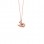 Κολιέ από ροζ χρυσό Κ14