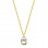 Χρυσό κολιέ σταγόνα Κ14