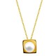 Χρυσό κολιέ Κ14 με μαργαριτάρι