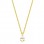 Χρυσό κολιέ σταγόνα Κ14