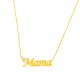 Χρυσό κολιέ mama Κ14