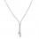 Λευκόχρυσο κολιέ Κ14 με ζιργκόν