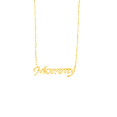 Χρυσό κολιέ mommy Κ14