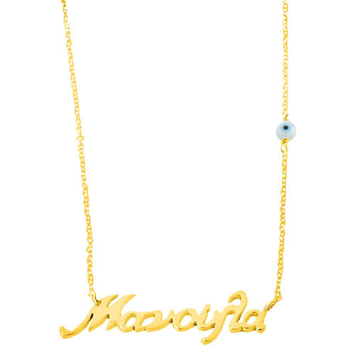 Χρυσό κολιέ μανούλα Κ14