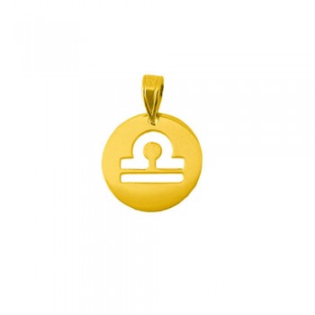 Χρυσός αστερισμός "Ζυγός" Κ14