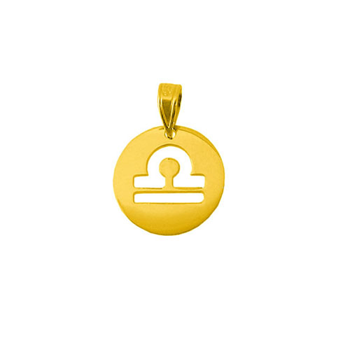 Χρυσός αστερισμός "Ζυγός" Κ14