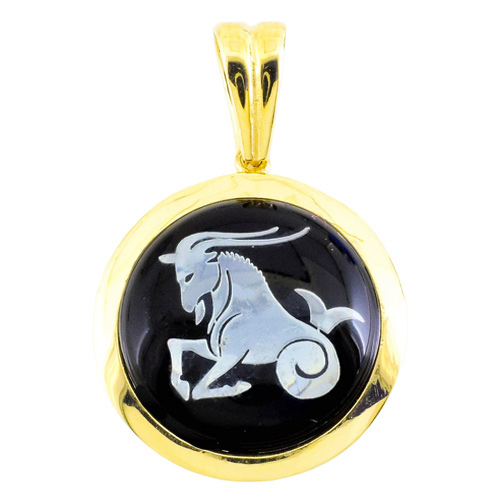 Χρυσός αστερισμός "Αιγόκερως" Κ14