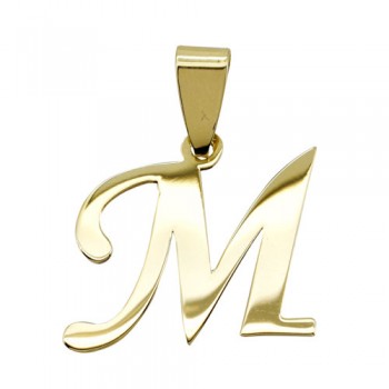 Χρυσό μενταγιόν μονόγραμμα Κ14