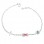 Λευκόχρυσο παιδικό βραχιόλι Κ9