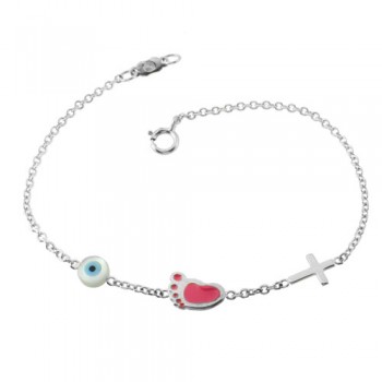 Χρυσό παιδικό βραχιόλι Κ9