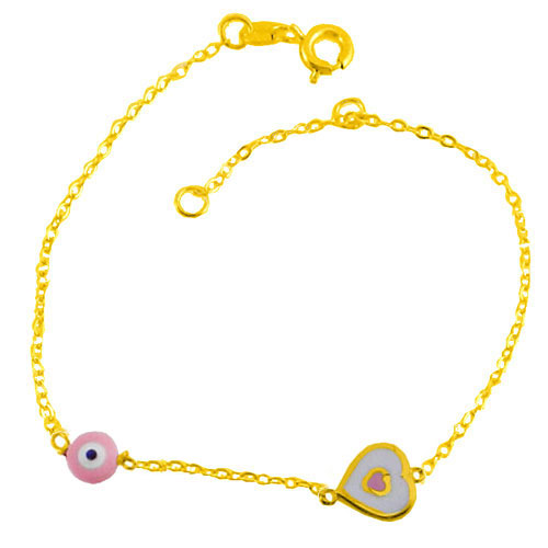 Χρυσό παιδικό βραχιόλι Κ14