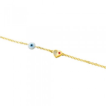 Χρυσό παιδικό βραχιόλι Κ14