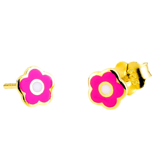 Παιδικά χρυσά σκουλαρίκια Κ14