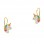 Χρυσά παιδικά σκουλαρίκια μονόκεροι Κ14