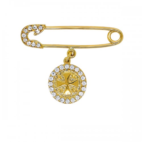 Χρυσή παιδική παραμάνα Κ9 με κωνσταντινάτο