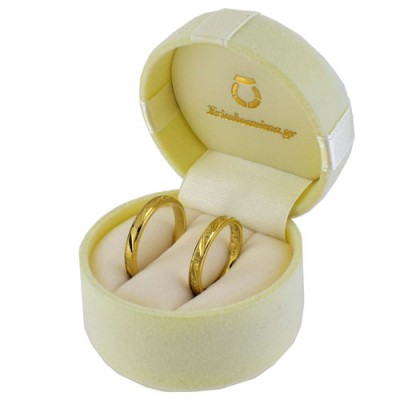 Βέρες απο κίτρινο χρυσό 14 καρατίων