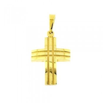 Χρυσός σταυρός Κ9 