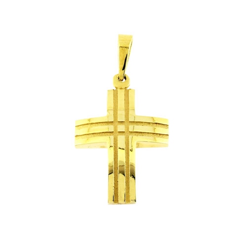 Χρυσός σταυρός Κ9 
