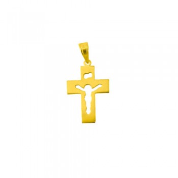 Χρυσός σταυρός Κ14