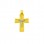 Χρυσός μασίφ σταυρός διπλής όψης Κ14