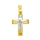 Χρυσός μασίφ σταυρός Κ14