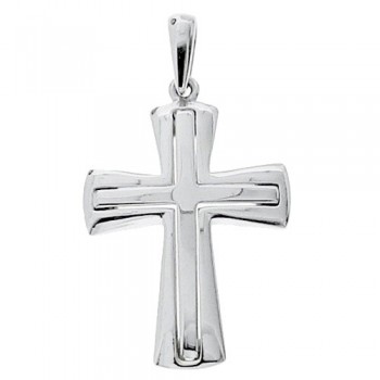 Λευκόχρυσος σταυρός fashion Κ14