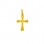 Χρυσός σταυρός Κ14