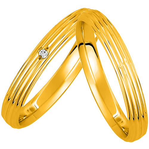 Σετ χρυσές βέρες Κ14