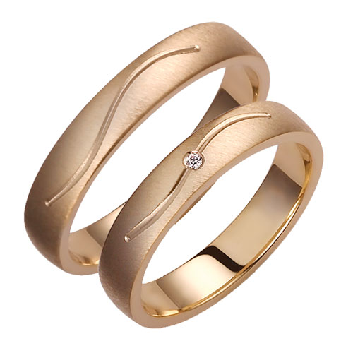 Σετ χρυσές βέρες Κ14