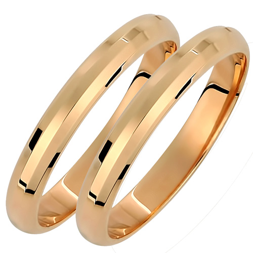 Σετ χρυσές βέρες Κ14