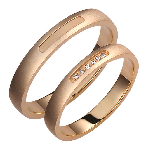 Σετ χρυσές βέρες Κ14