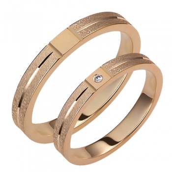 Σετ χρυσές βέρες Κ14