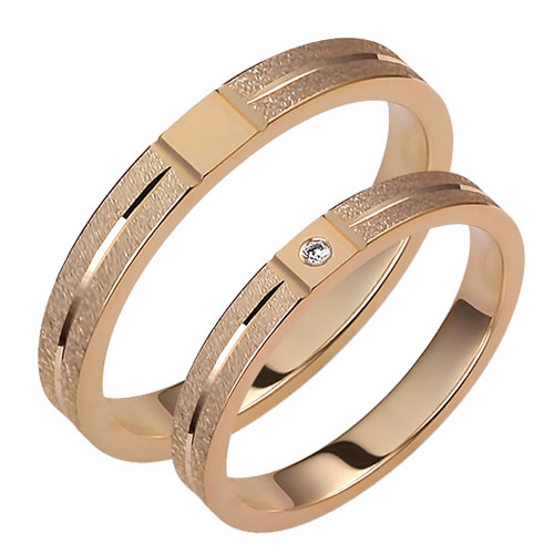 Σετ χρυσές βέρες Κ14