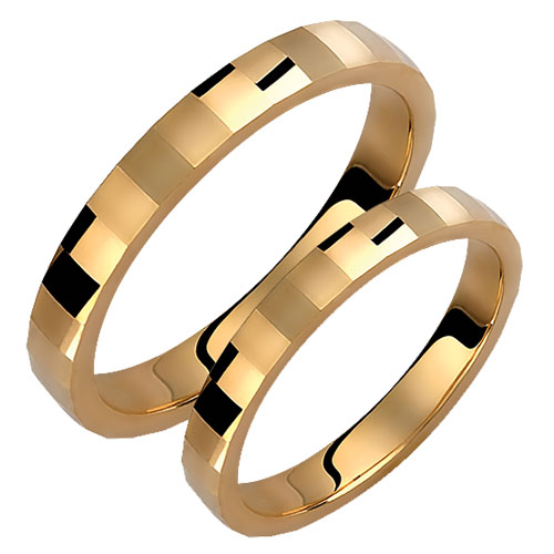 Βέρες από κίτρινο χρυσό 9 καρατίων